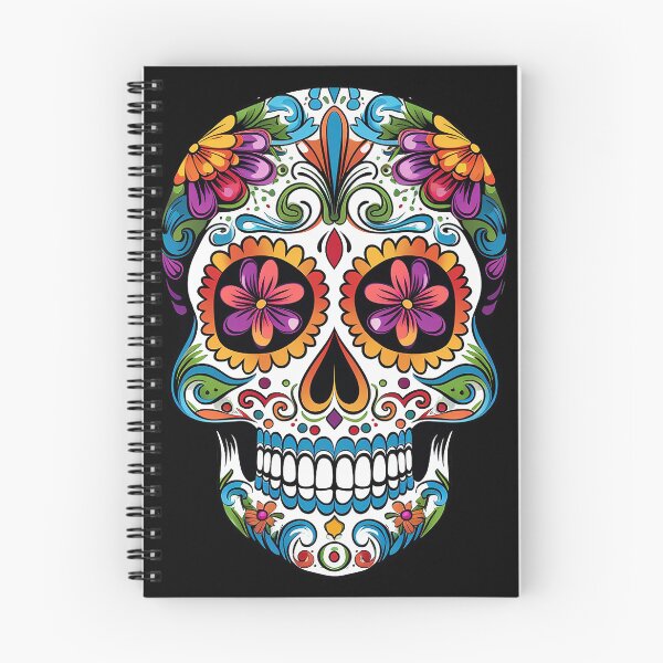 Item preview, Sugar Skull, Mexican Skull, Day of the Dead, Dias de Los Muertos No. 8 designed and sold by meganohm.