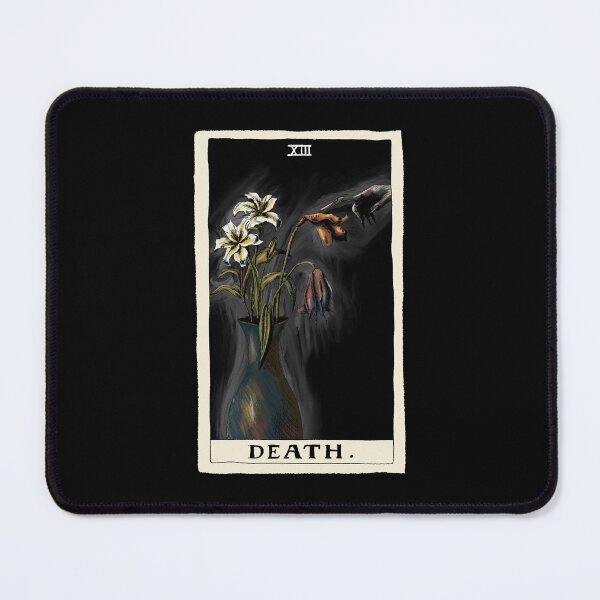 Item preview, Death flower tarot designed and sold by annoyingarts.