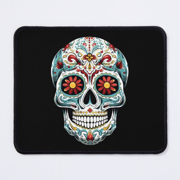 Item preview, Sugar Skull, Mexican Skull, Day of the Dead, Dias de Los Muertos No. 9 designed and sold by meganohm.