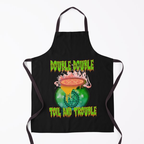 Item preview, "Double Double Toil and Trouble: Embrace the Witching Hour!" designed and sold by MysticOzzy.