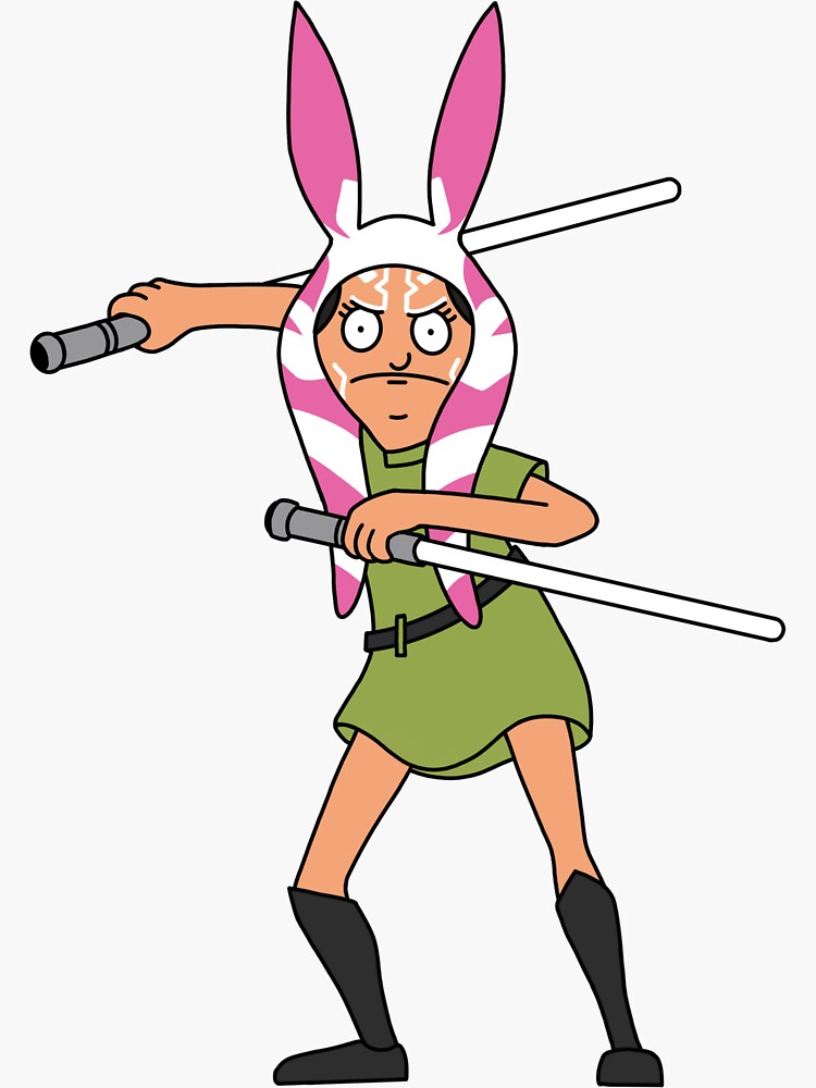 Louise Belcher Nightmares Sticker for Sale by LWBookClub