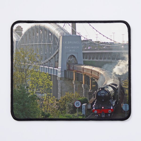 Item preview, Flying Scotsman Crossing the Tamar, April 2023 designed and sold by RedHillDigital.