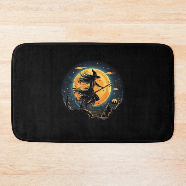 Item preview, Witch Halloween Moon designed and sold by Mateusz Majcherek.