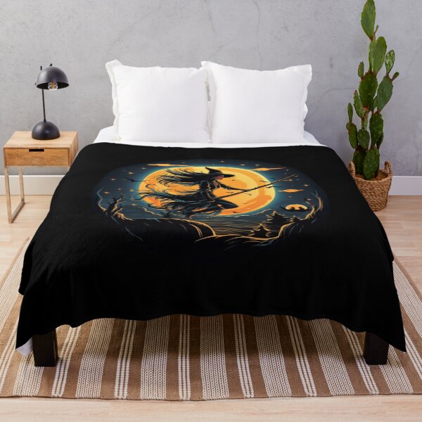 Item preview, Witch Halloween Moon designed and sold by Mateusz Majcherek.