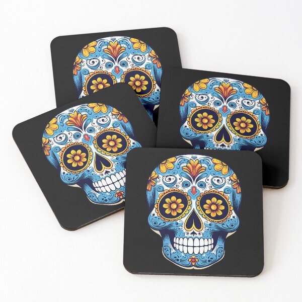 Item preview, Sugar Skull, Mexican Skull, Day of the Dead, Dias de Los Muertos No. 12 designed and sold by meganohm.