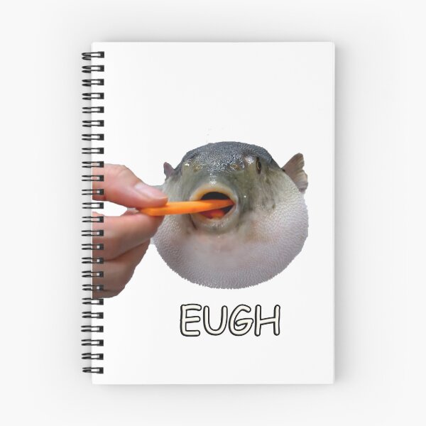 Item preview, Augh, eugh (Puffer Fish Eating Carrot) designed and sold by Jobel.