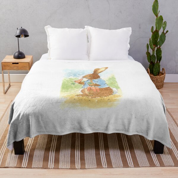 Item preview, Rabbit Eating Carrots Watercolour designed and sold by Brett Miley.