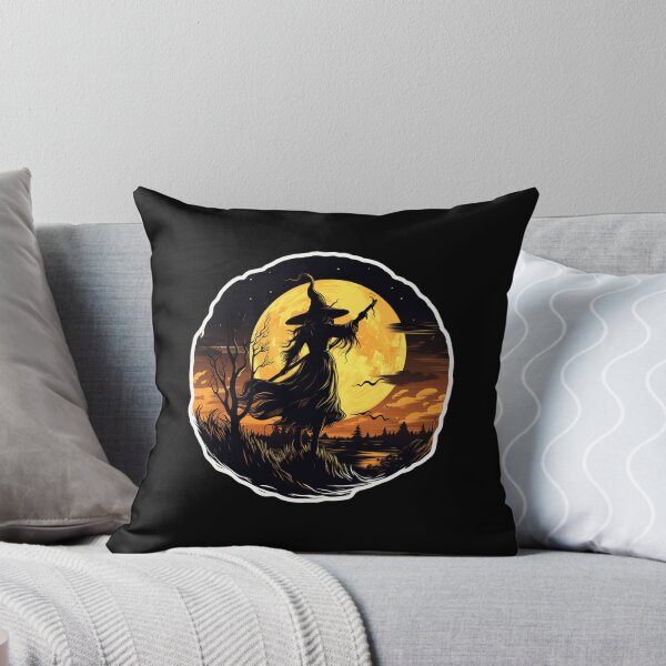 Item preview, Witch Halloween Moon designed and sold by Mateusz Majcherek.
