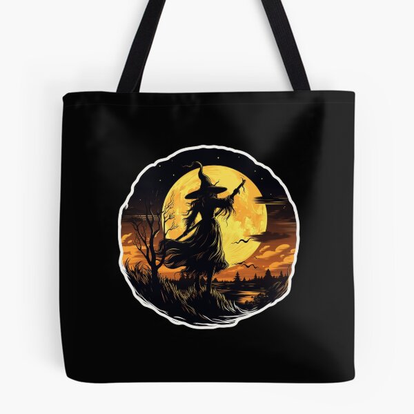 Item preview, Witch Halloween Moon designed and sold by Mateusz Majcherek.