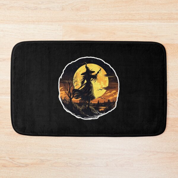 Item preview, Witch Halloween Moon designed and sold by Mateusz Majcherek.