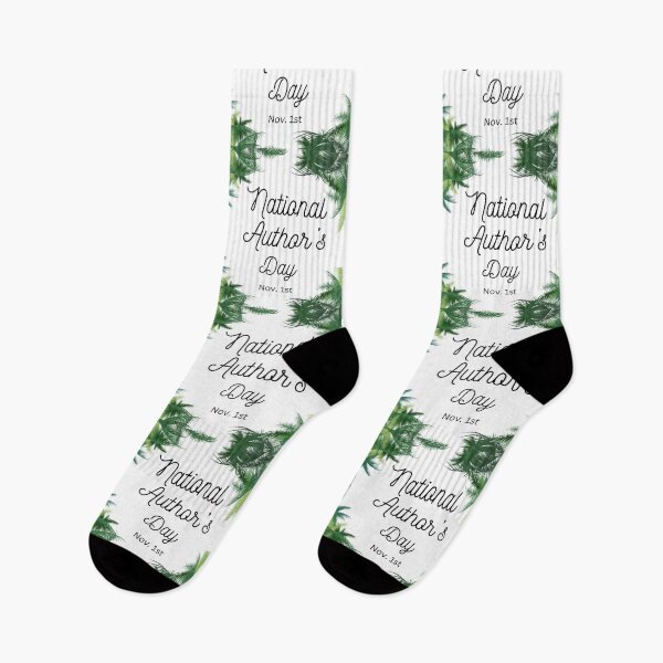 Item preview, National Author's Day November 1st design, palm trees designed and sold by Susan-Marie220.