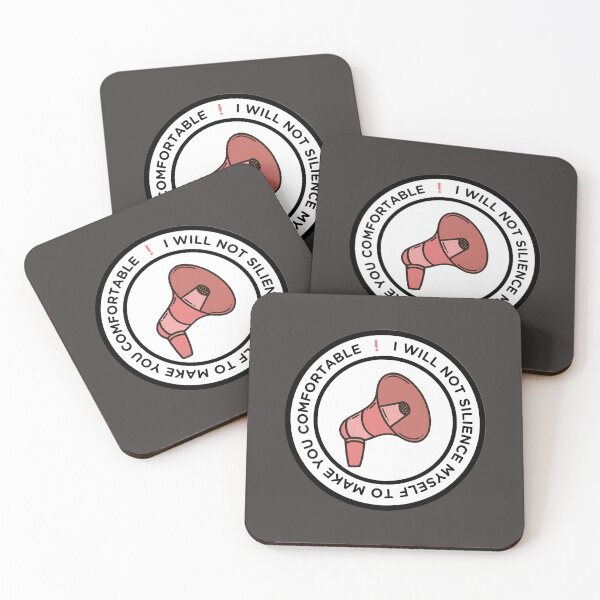 Artikelvorschau, I WILL NOT SILENCE MYSELF | Feminism | Wall Art Home Decor | HECKINFAROUT entworfen und verkauft von Two Otters Co.