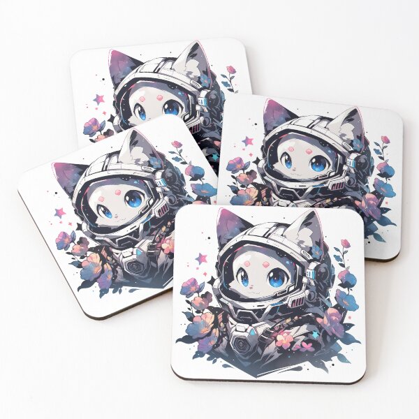 Item preview, Stellar Whiskers: Galaxy Cat Majesty designed and sold by KaleidoKiosk.