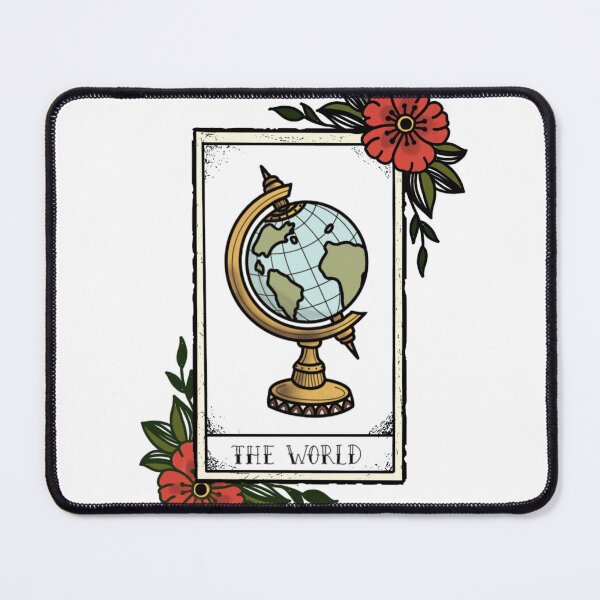 Item preview, The World Tarot Card designed and sold by Samantha Chapman.