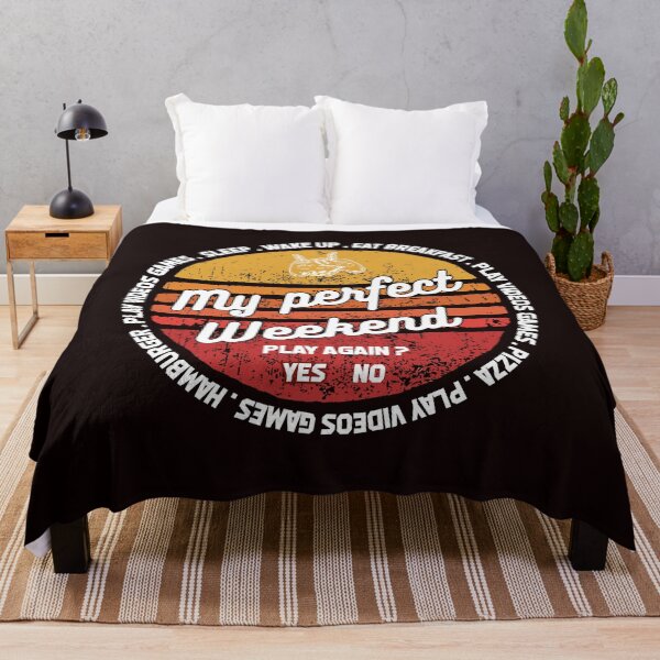Item preview, My Perfect Weekend I Pizza I Play Video Games Funny Gaming designed and sold by AJ DESIGN.