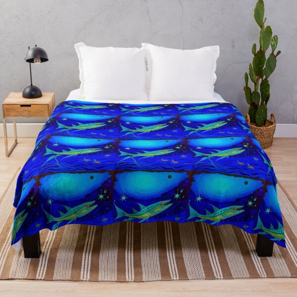 Item preview, Fantastically beautiful fish swim in the depths of the ocean. designed and sold by Natalia-Vlad.