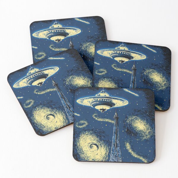 Item preview, Soucoupes volantes de París designed and sold by OccultDreams.