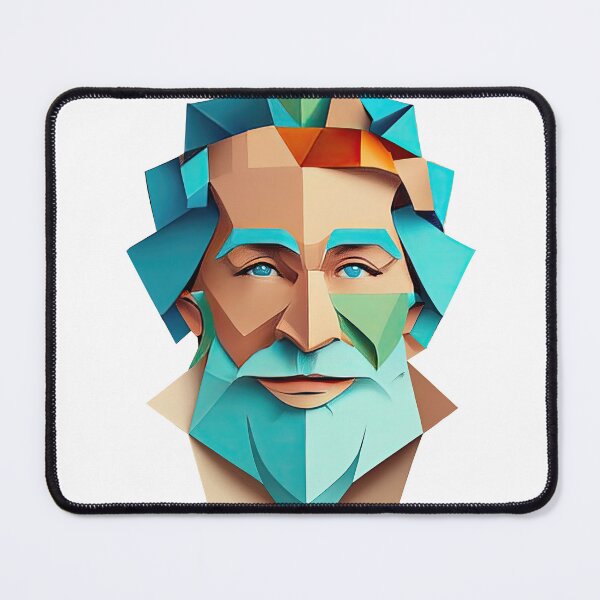 Item preview, Leonardo da Vinci Paper Art designed and sold by GFORCE_SHOP.