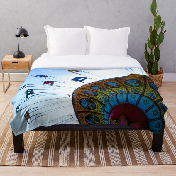 Item preview, Colorful Summer Amusement Ride  designed and sold by Hena Tayeb.