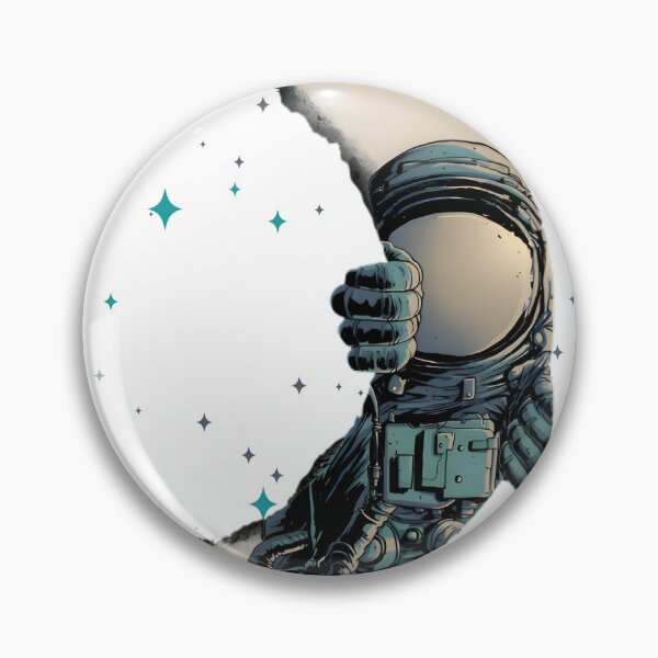 Aperçu de l'œuvre Astronaute sur la Lune créée et vendue par MoonRag.