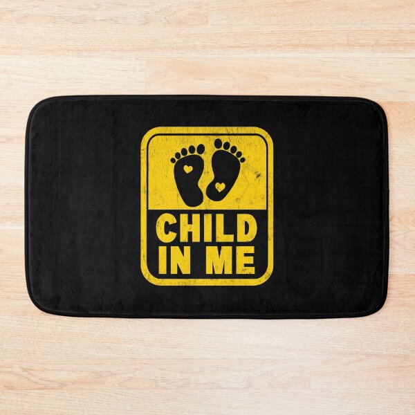 Item preview, Child in Me for Mom To Be Pregnancy Announcement with Baby On Board Sign designed and sold by ARTsPlural.