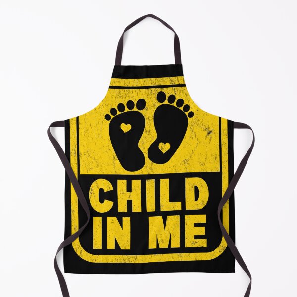 Item preview, Child in Me for Mom To Be Pregnancy Announcement with Baby On Board Sign designed and sold by ARTsPlural.