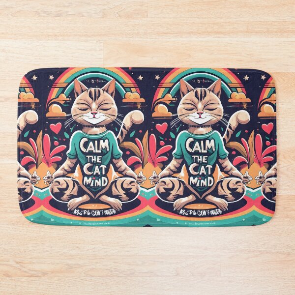 Item preview, Yoga Cat - Zen Feline Serenity designed and sold by redtrendy.