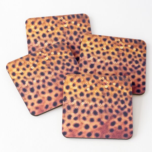 Item preview, Brown Trout Scales Skin Pattern (Natural) designed and sold by CJRPics.
