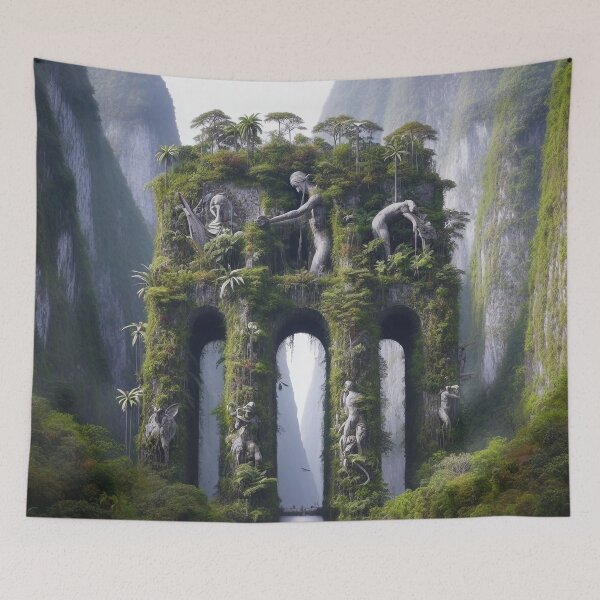 Item preview, The mystical rock arch landscape designed and sold by Girih.