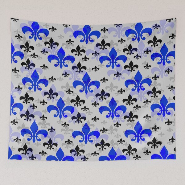 Item preview, Blue Fleur De Lis designed and sold by PatternTitan.