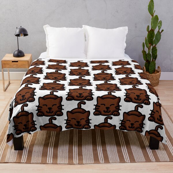 Item preview, cute brown cat designed and sold by ChesssesShop.