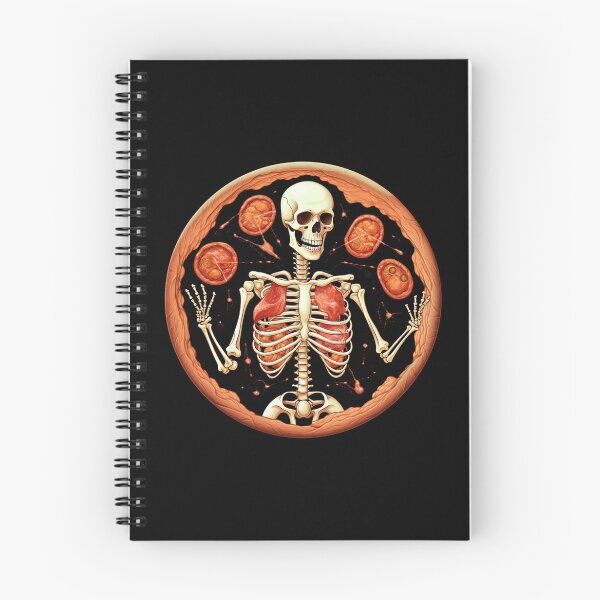 Item preview, Halloween Pizza Skeleton designed and sold by Mateusz Majcherek.