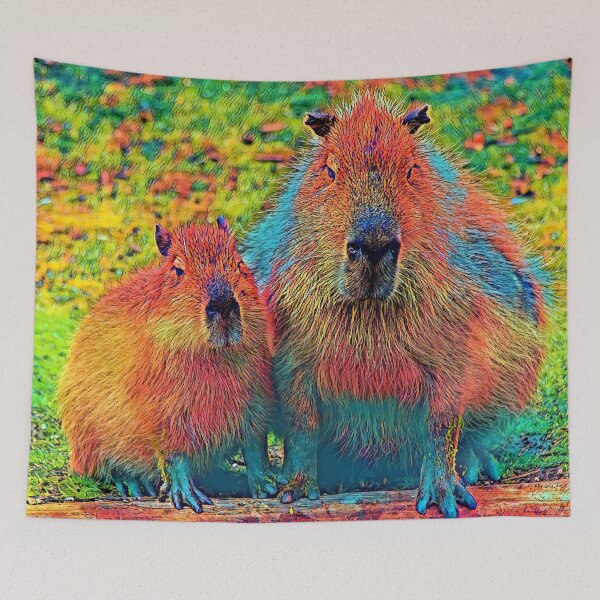 Item preview, AnimalColor_Capybara_002 designed and sold by JAMFoto.