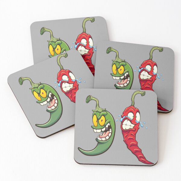 Item preview, Red chili pepper Green chili pepper artwork  designed and sold by Slickskillz11.