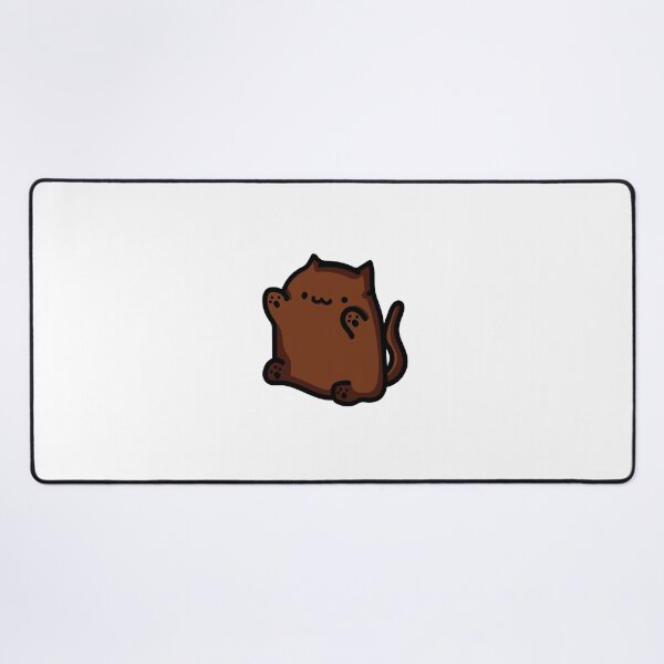 Item preview, cute brown cat  designed and sold by ChesssesShop.