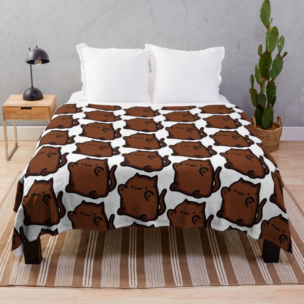Item preview, cute brown cat designed and sold by ChesssesShop.