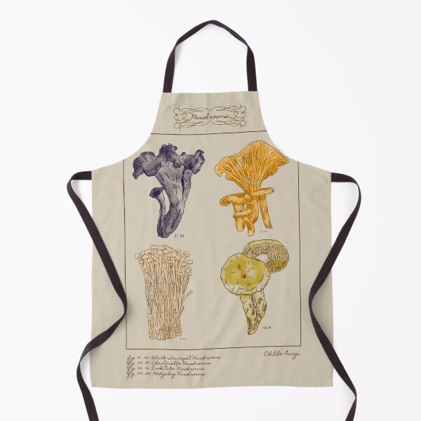 Aperçu de l'œuvre champignons comestibles illustration vintage créée et vendue par hunnydoll.