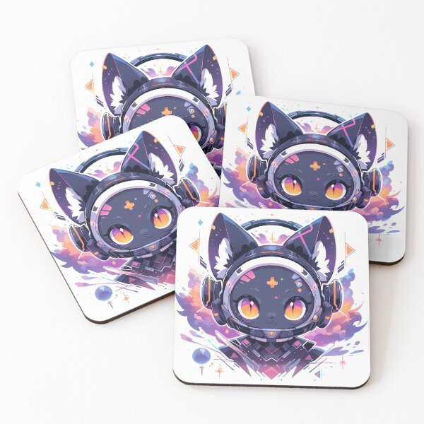 Item preview, Stellar Whiskers: Galaxy Cat Majesty designed and sold by KaleidoKiosk.