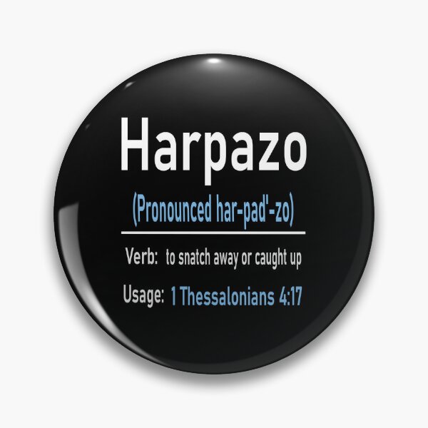 Item preview, Rapture bible verse, Harpazo definition  designed and sold by J-KAP.