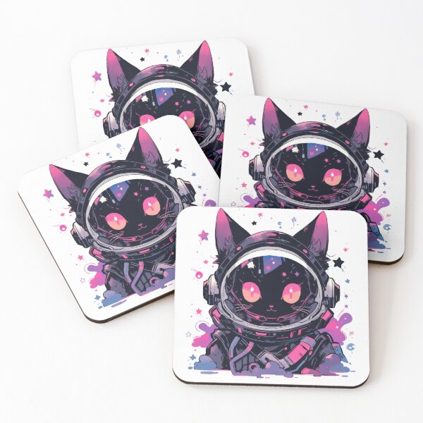 Item preview, Stellar Whiskers: Galaxy Cat Majesty designed and sold by KaleidoKiosk.
