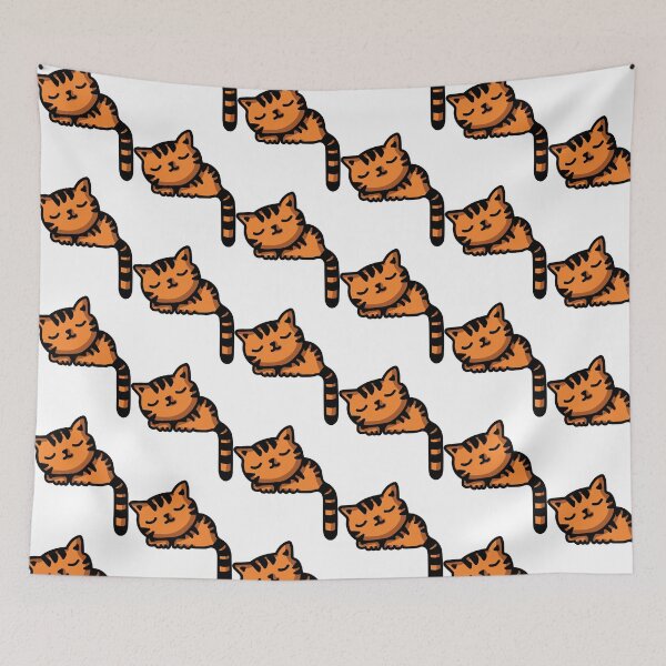 Item preview, cute ginger cat  designed and sold by ChesssesShop.