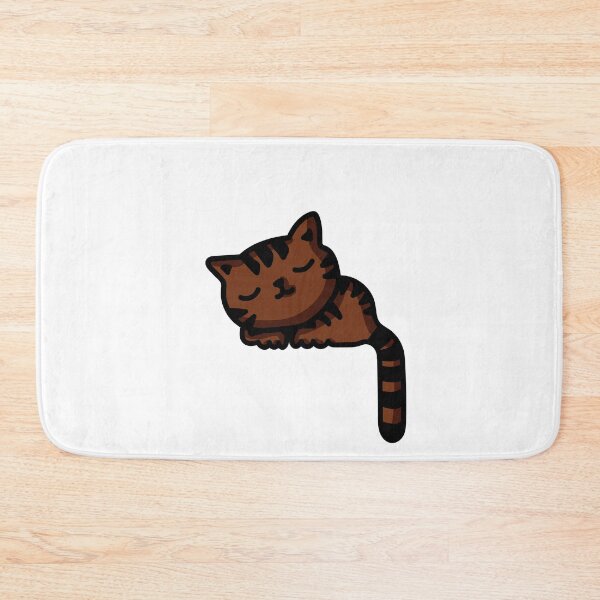 Item preview, cute brown cat  designed and sold by ChesssesShop.