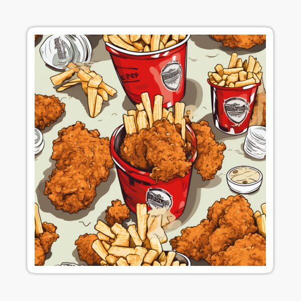 Item preview, KFC seamless designed and sold by Ttthunder123.