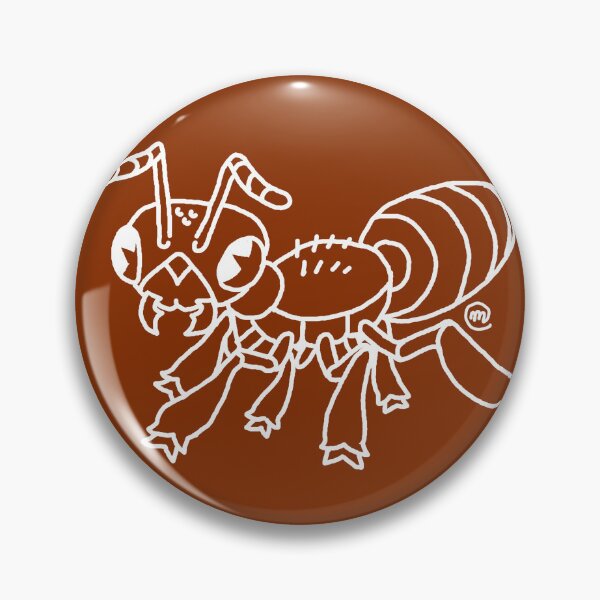 Item preview, Fire Ant (Lines) designed and sold by bugmachine.