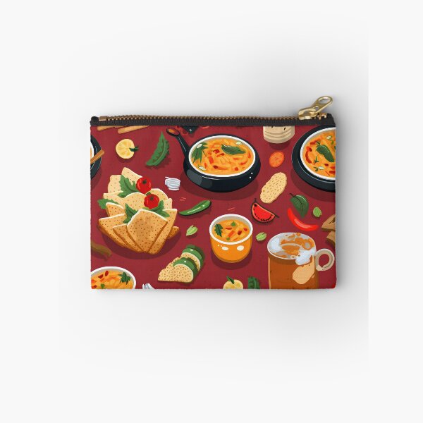Item preview, indian food seamless designed and sold by Ttthunder123.