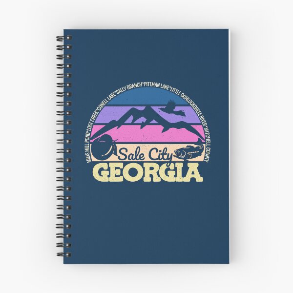 Item preview, Sale City Georgia Sunset Retro Vintage Local Pride Logo designed and sold by CRHPOD20.