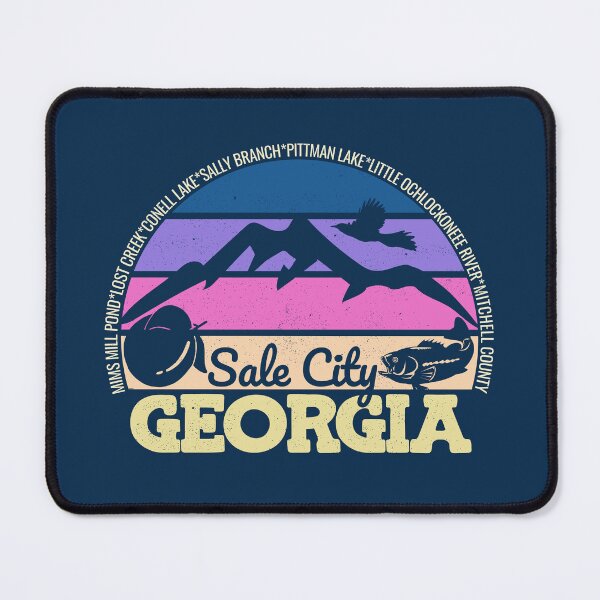 Item preview, Sale City Georgia Sunset Retro Vintage Local Pride Logo designed and sold by CRHPOD20.