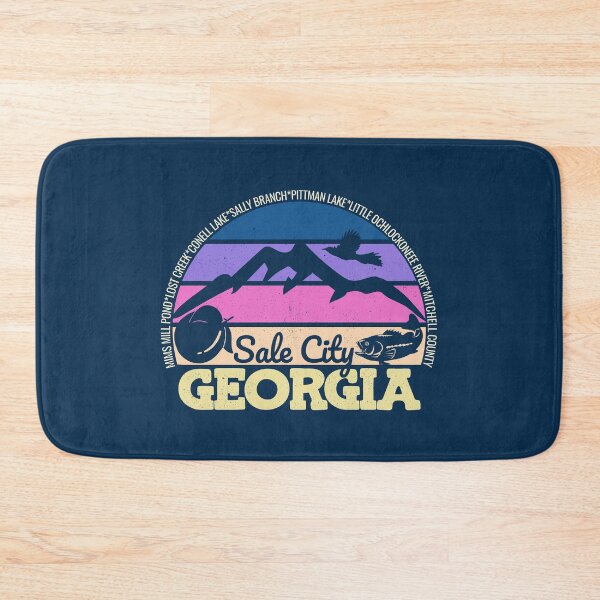 Item preview, Sale City Georgia Sunset Retro Vintage Local Pride Logo designed and sold by CRHPOD20.