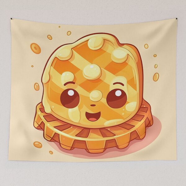 Item preview, Belgian waffle | cute style designed and sold by ComicsFactory.