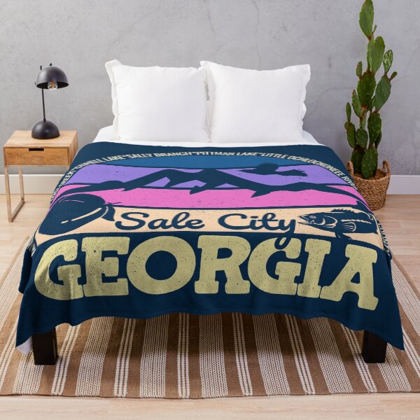 Item preview, Sale City Georgia Sunset Retro Vintage Local Pride Logo designed and sold by CRHPOD20.